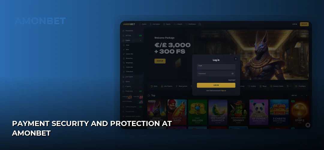 Amonbet promotional banner